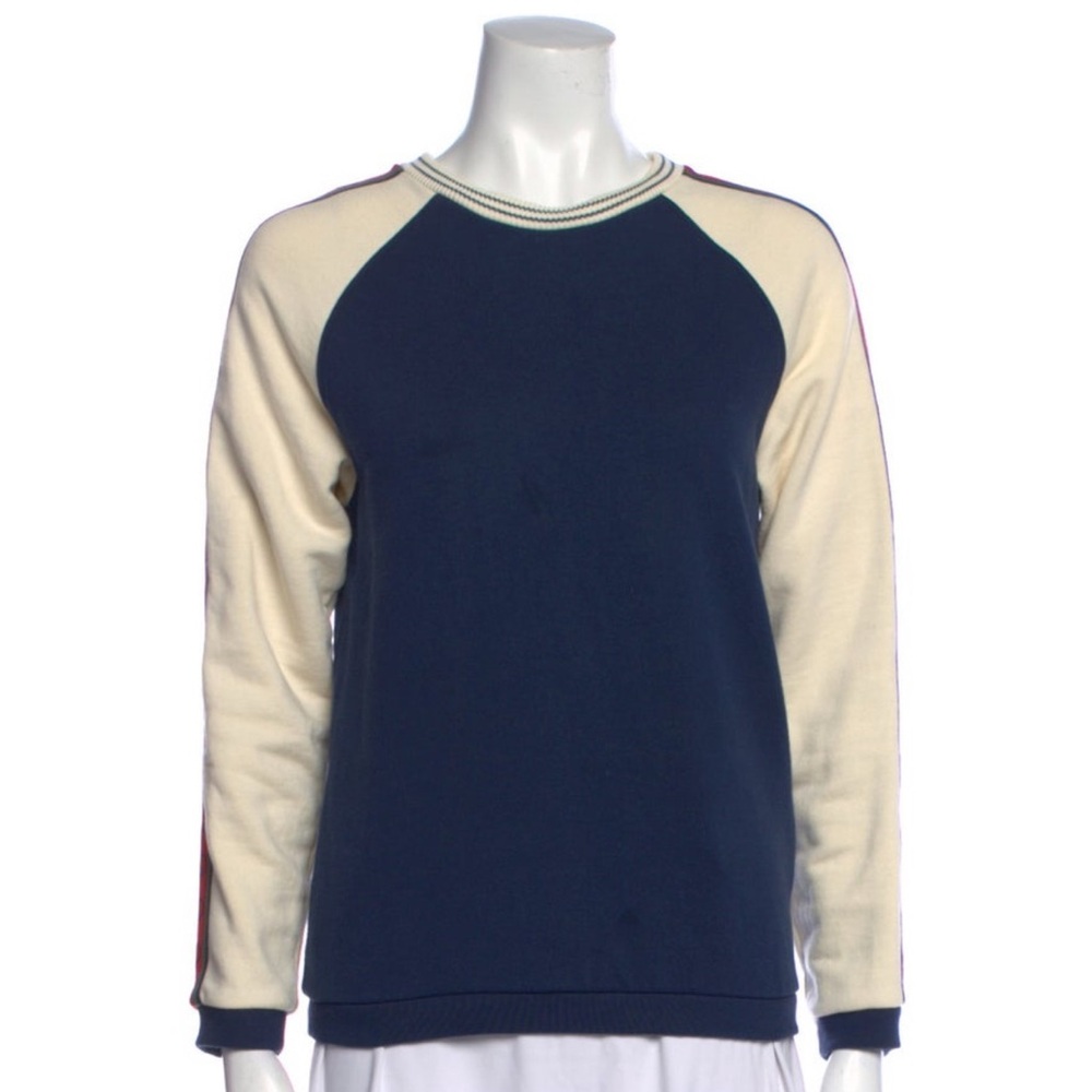 Gucci Kids Blue and Cream Hoodie
